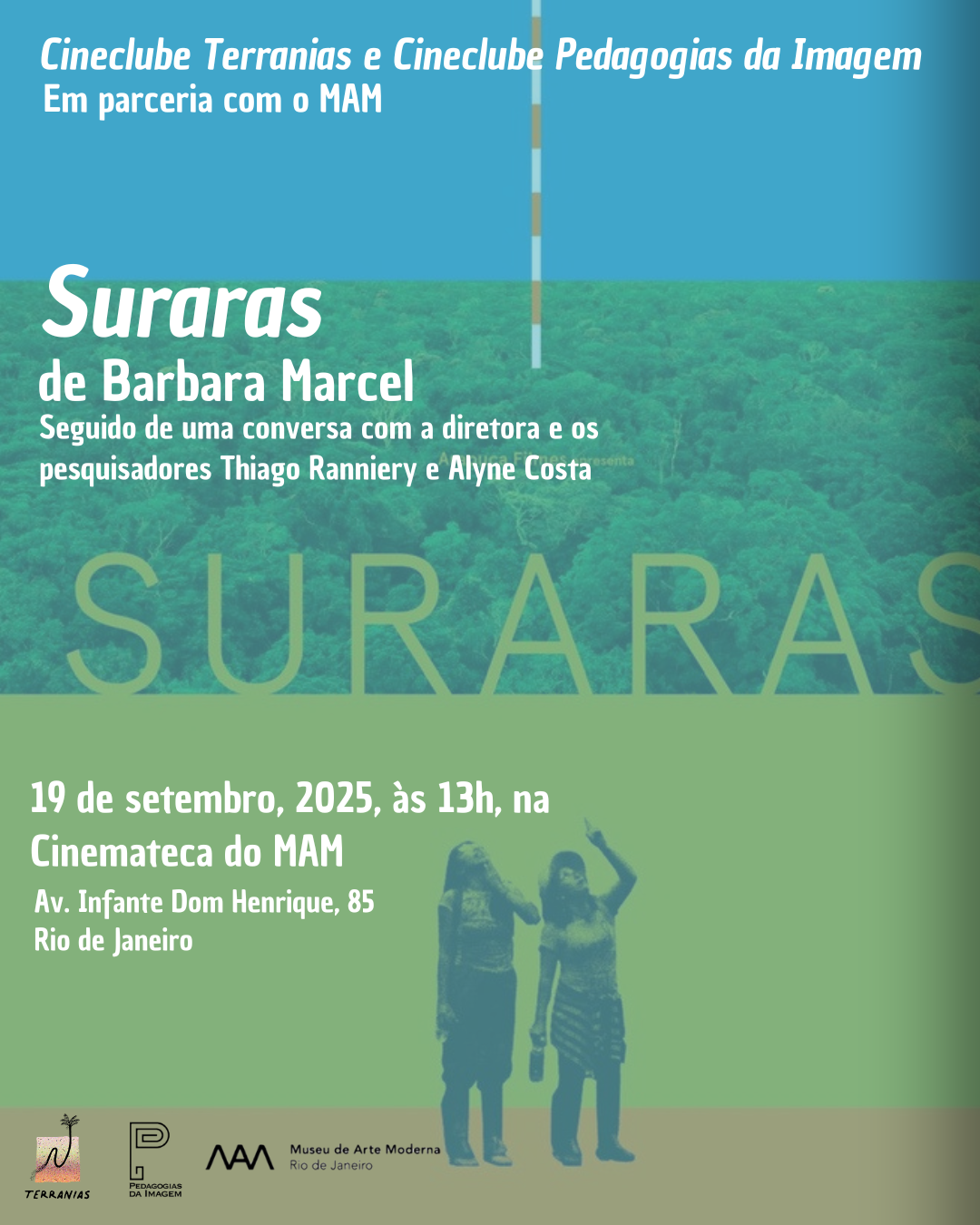 Cineclube Terranias no MAM — Suraras de Barbara Marcel