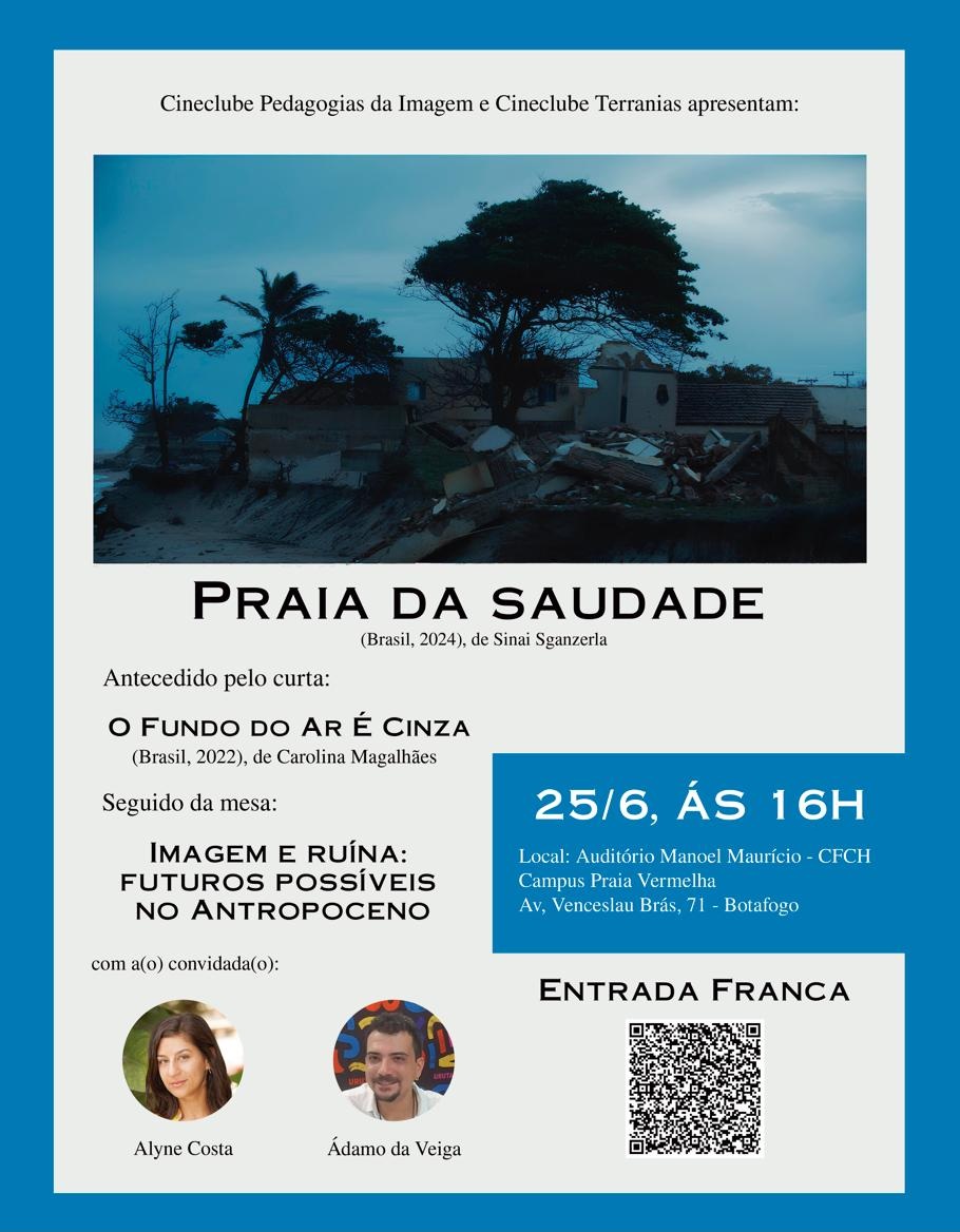 Cineclube e Mesa de Debate — Imagem e Ruína: Futuros possíveis no&nbsp;Antropoceno